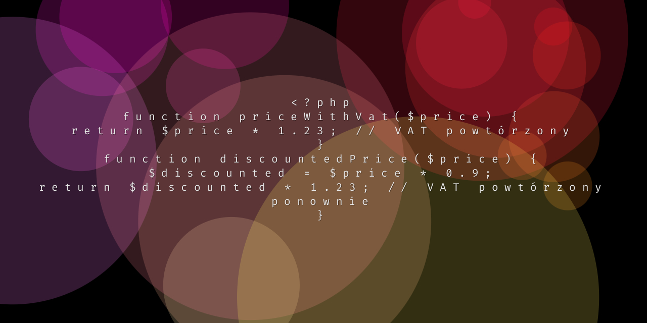 Ilustracja tematu Dug technologiczny w oprogramowaniu  wyjanienie i przykady w PHP