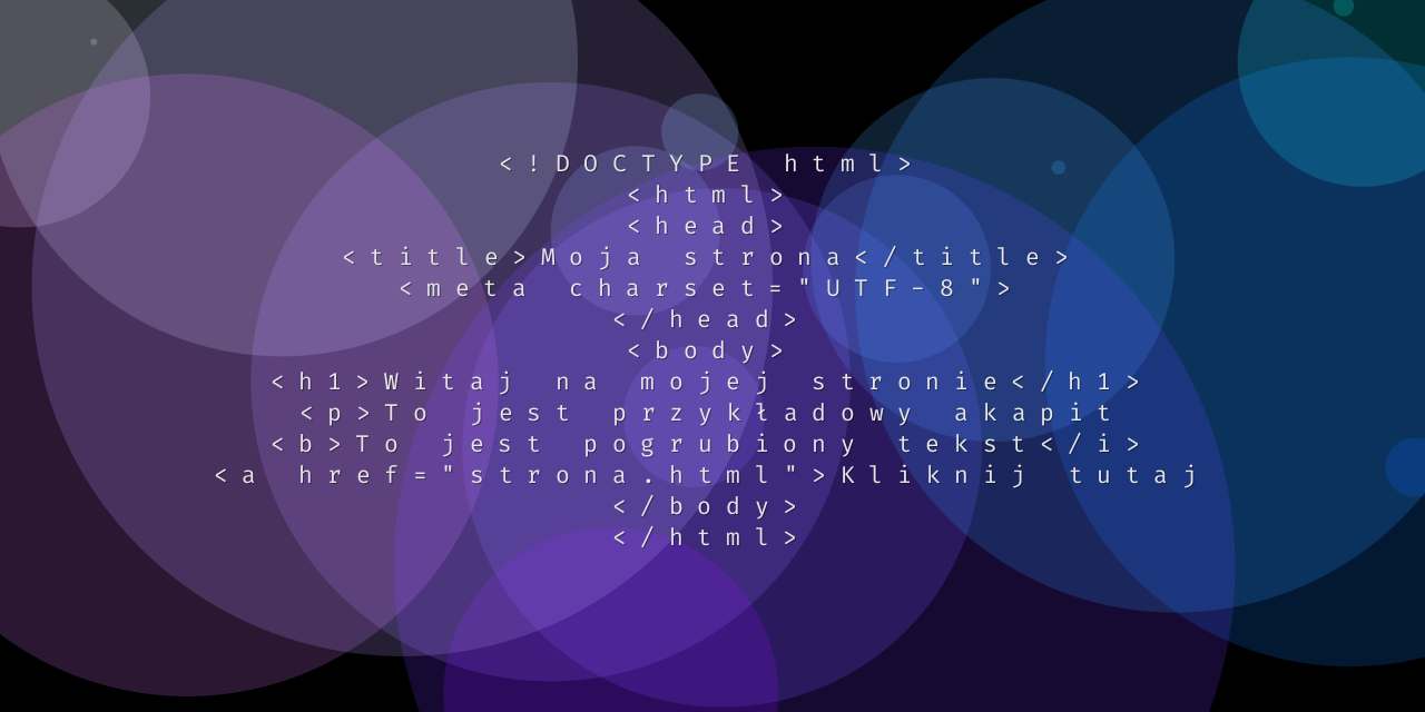 Standardy W3C HTML i metody ich walidacji