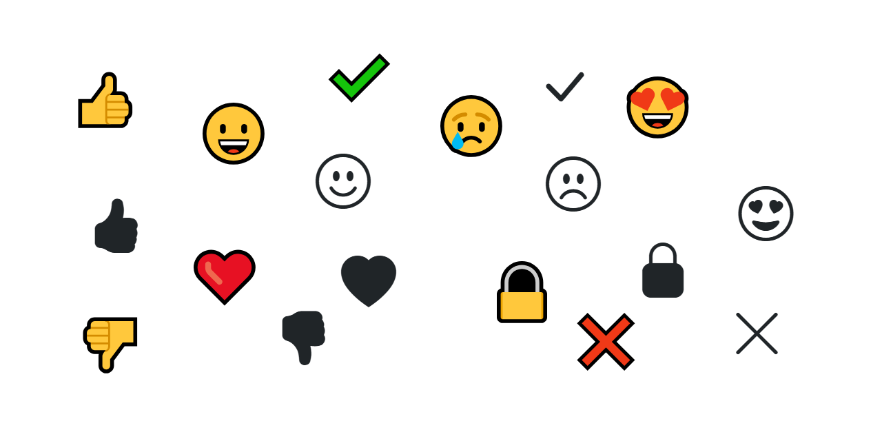 Obraz Emoji Bootstrap